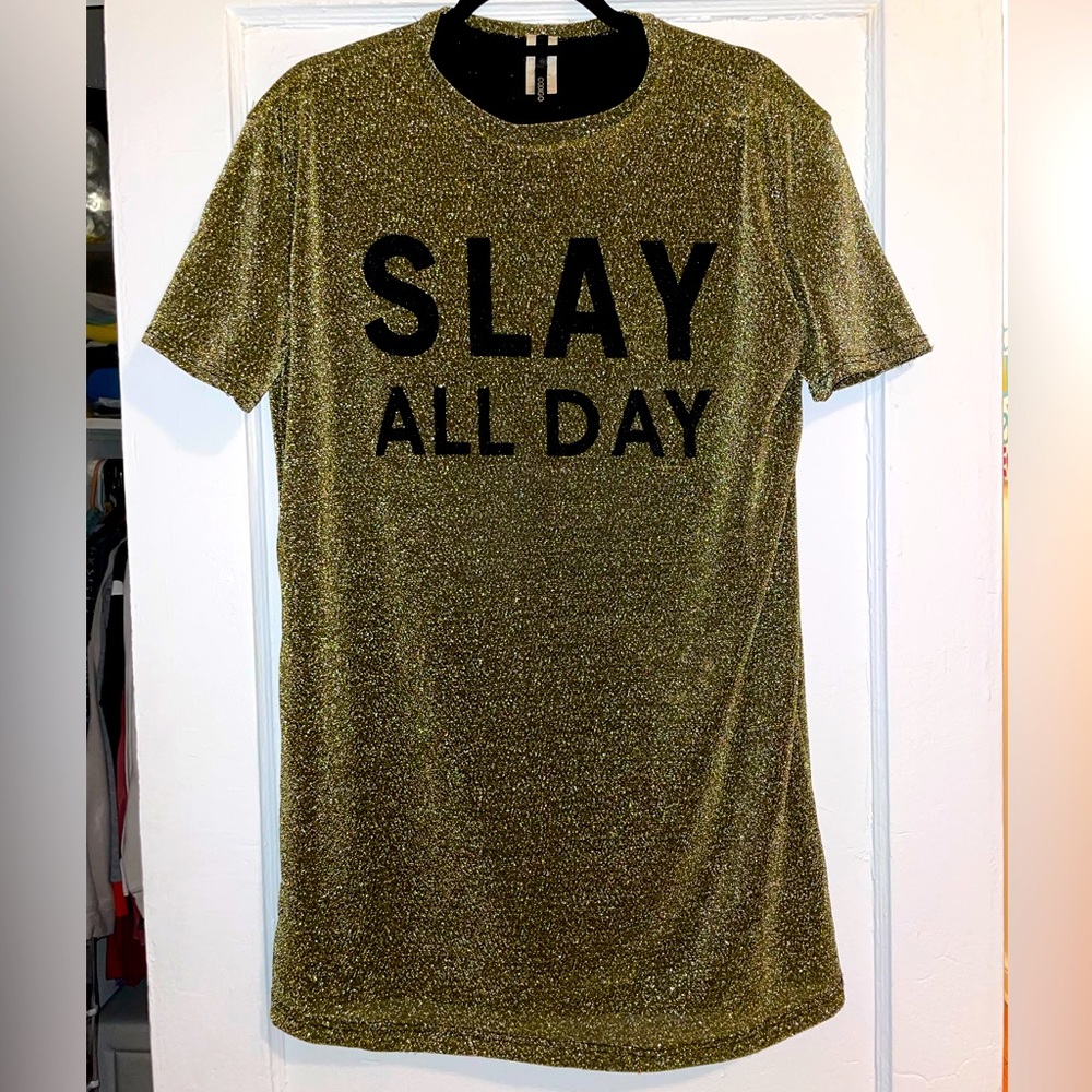 “Slay All Day” long tee